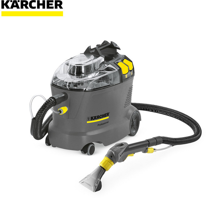 KARCHER德國凱馳PUZZI 8/1 C商用噴抽式地毯清洗機｜泰鑫工具代理，地毯深層清潔，操作簡便