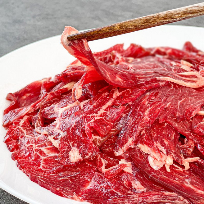 베스트밀 부드럽고 쫄깃한 슬라이스 토시살(불고기용), 2개, 500g