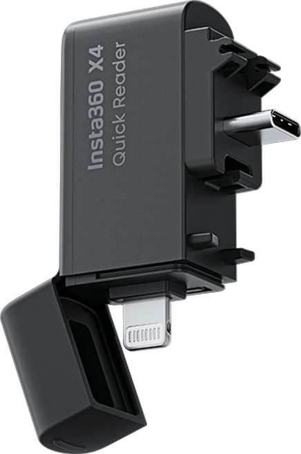 인스타360 X4 퀵 리더기, 정품.CInsbbmB, 1개