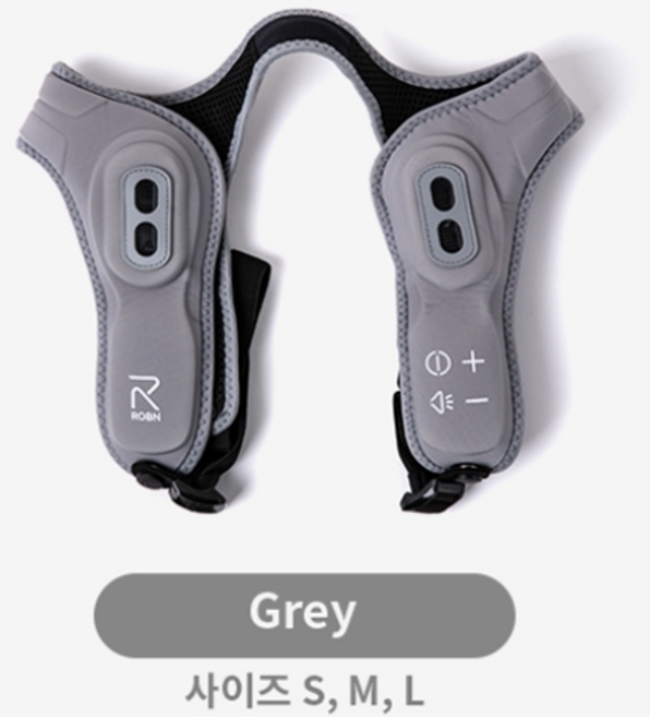 블루투스 스피커 웨어러블 스피커 워키토키 트레킹 스키 보드 등산 자전거, Grey, H1(오디오)