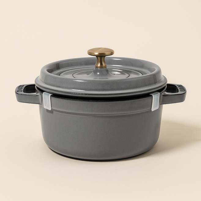 포유어키친 스타우브 냄비보호클립 주물냄비 녹방지 코팅보호 필수템, 1세트, 반투명