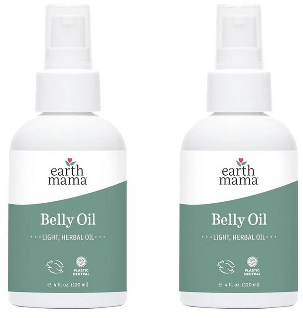 어스마마 벨리 오일 칼렌듈라 스킨 케어 모이스처라이저 오일 120ml, 2개 - 쿠팡