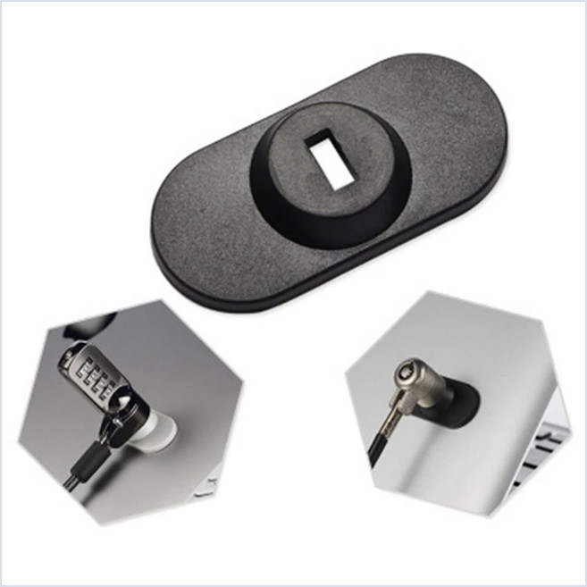 ASHnet ASHNET AN-H01B 태블릿 PC 노트북 잠금 장치 캔싱턴락 홀 블랙