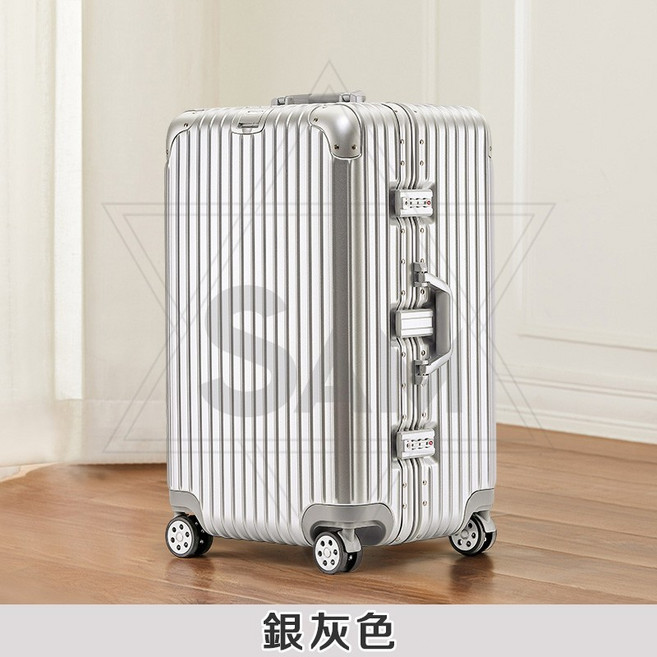 加厚運動行李箱 鋁框行李箱 鋁框防爆行李箱 大容量行李箱 超大旅行箱 旅行箱男