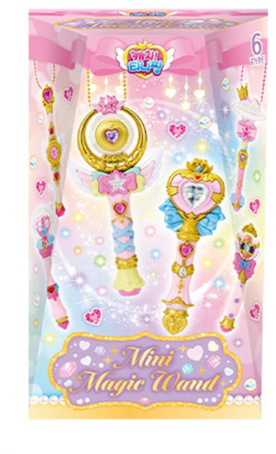 캐치티니핑 프린세스티니핑 미니어쳐 요술봉 랜덤 1개, 혼합색상
