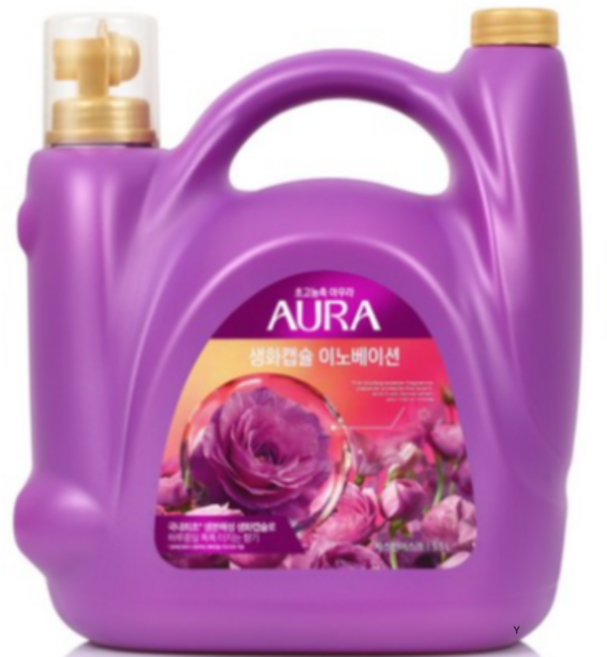 아우라 초고농축 섬유유연제 자스민머스크 본품, 5.5L, 20개