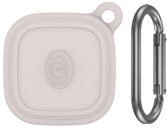 먼지와 충격 흡수가 없는 트래커 실리콘 가드 타일에 미끄러지지 않는 트래커 프로텍터 by Life360, Beige Color, 1개