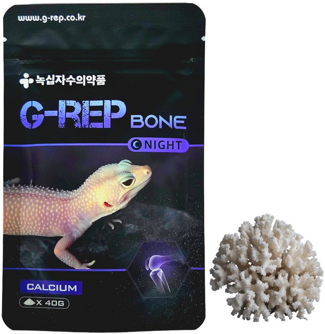 녹십자 지렙 야행성 칼슘제 G-REP D3 0% 미포함, 1개, 40g