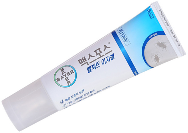 바이엘 (대용량) 바퀴벌레약 맥스포스 셀렉트 이지겔 230g + 바퀴끈끈이 5장, 1세트