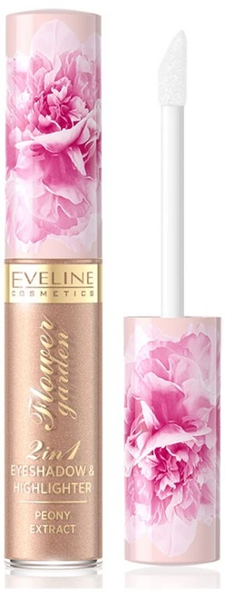 에블린코스메틱 플라워 가든 리퀴드 워터프루프 아이섀도우, 02 골든 쉐이드, 1개 - 쿠팡