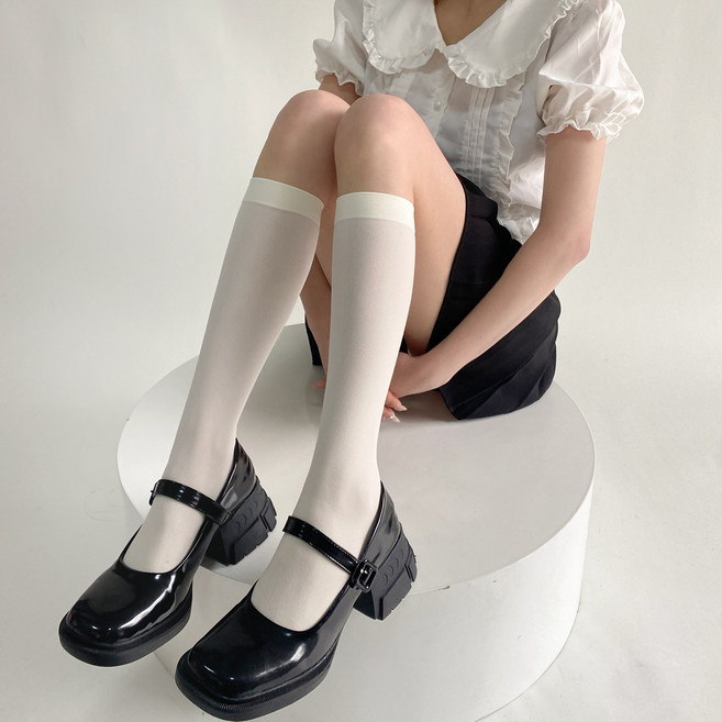 하이유니 비비드 비스코스 니삭스 롱삭스 긴 양말