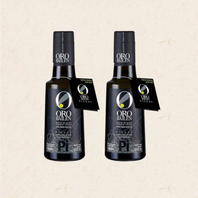 오로바일렌 엑스트라버진 올리브오일 피쿠알, 250ml, 2개