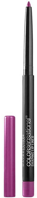 메이블린뉴욕 Maybelline New York Color Sensational Shaping 립 라이너 메이크업 로우 초콜릿 0.3g(0.01온스) 139448, 와일드 바이올렛, 와일드 바이올렛, 1