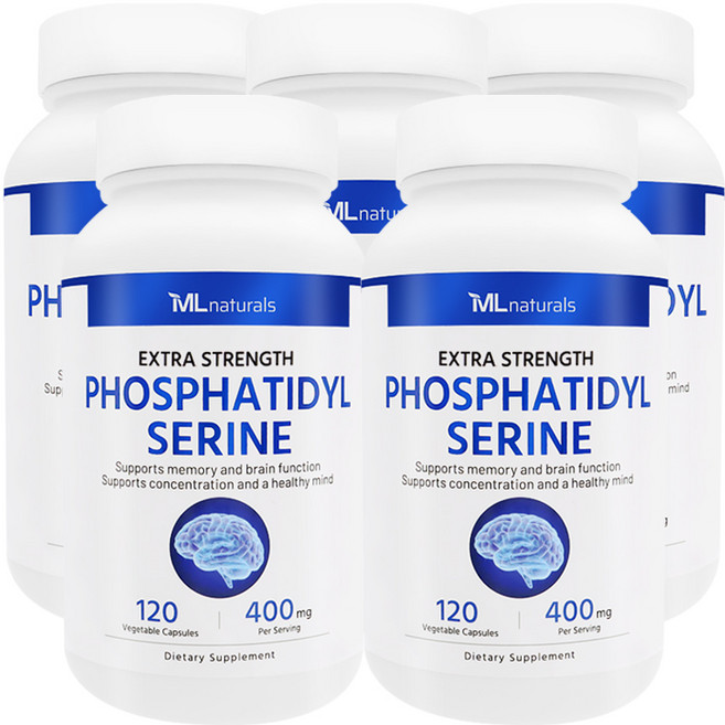 마이라이프 내추럴스 포스파티딜세린 400mg, 120정, 5개