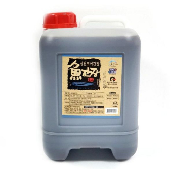 멸치명가 삼천포 어간장 5kg-국산 원액으로 만든 웰빙 맛간장, 1개, 5kg