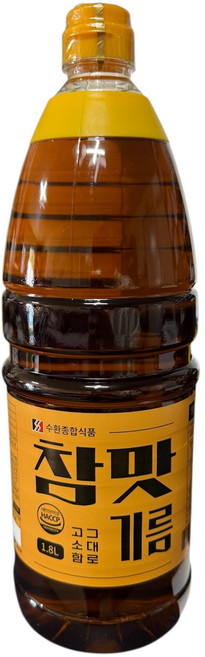고소한 참맛기름 1.8L, 1개