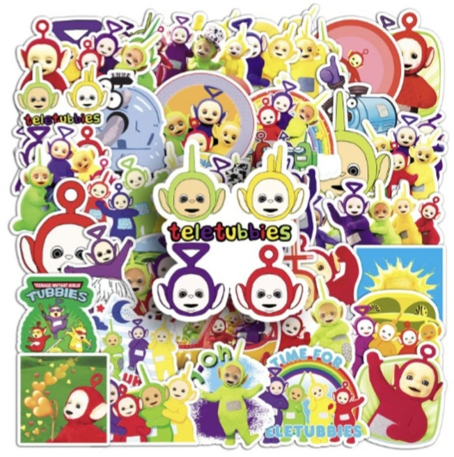 [인기구성] 텔레토비 스티커 50매