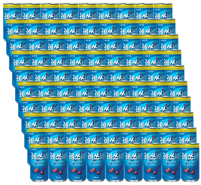 롯데칠성 레쓰비 마일드 업소용, 175ml, 90개