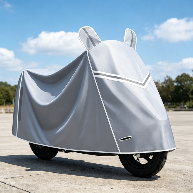【現貨快速達 可超取】加厚牛津布機車罩 全方位防護 適合1.8米2.1米內車型 電動車雨罩 機車全包防水車罩 加厚防曬防塵耐磨 兩輪車保護套, 1個