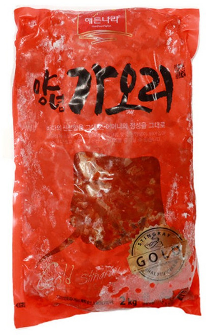 해든나라 양념 가오리 2kg, 9개