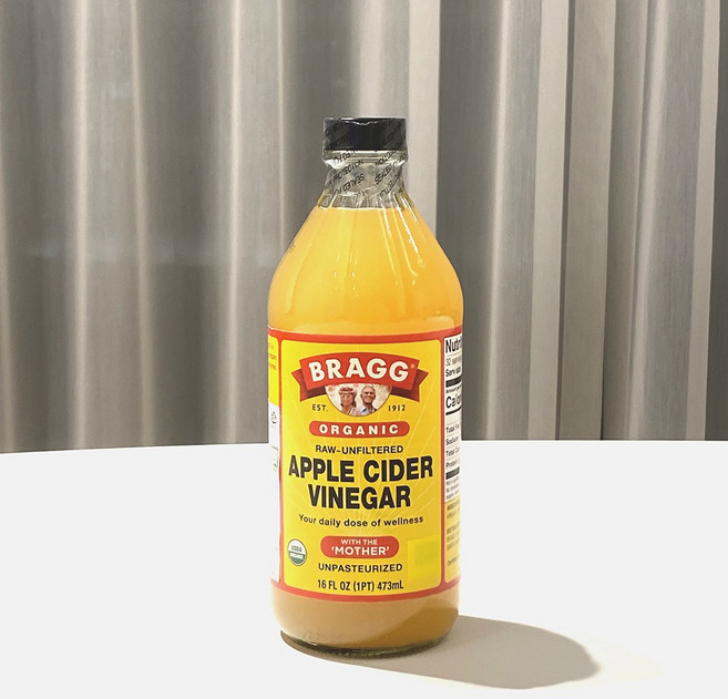 브래그 유기농 사과 식초, 1개, 473ml