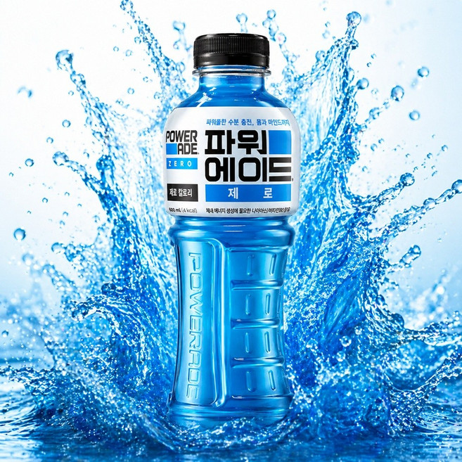 코카콜라 파워에이드 제로, 600ml, 24개