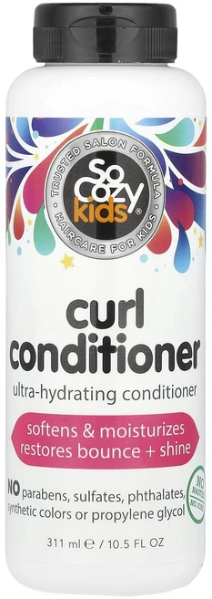 SoCozy 아동용 컬 컨디셔너 울트라 하이드레이팅 컨디셔너 10.5fl oz(311ml), SoCozy아동용컬컨디셔너울트라하이드레이팅컨디셔너105, 1개, 311ml - 쿠팡
