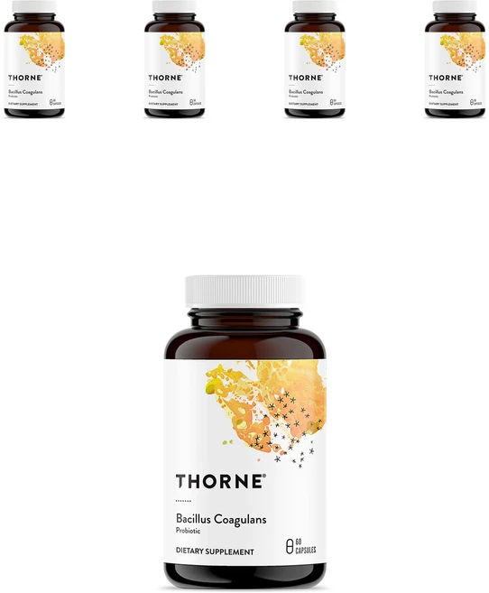 쏜리서치 바실루스 코아귤런스 프로바이오틱 캡슐, 60정, 5개 - 쿠팡