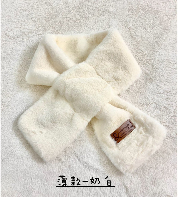 拉兒小舖 皮草圍脖，糖果色，純色，簡約