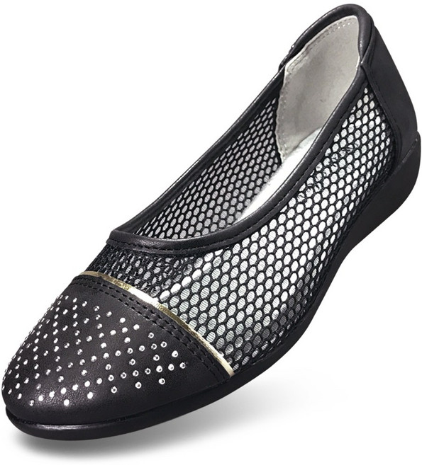 마마슈 여성 플랫슈즈 단화 국산 망사 경량 엄마 할머니 S05F