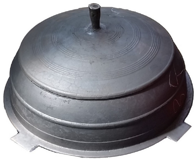 국내산 옛날 전통 대형 무쇠 주물 가마솥 충식, 길들이지않은 솥, 1.5호 솥입구37cm/화덕50cm용, 1개