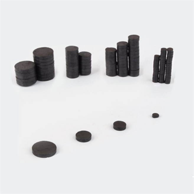 미니 원형 자석, 40개, 블랙