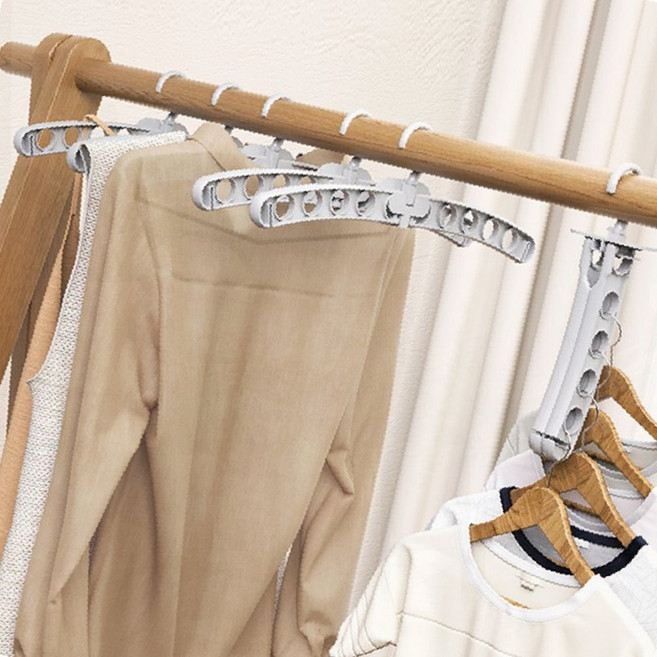 문걸이 접이식 건조대 8단 옷걸이 휴대용 실내건조형랙, 상세페이지 참조