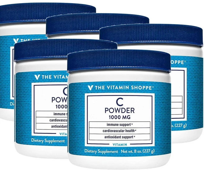 더비타민샵 비타민C 파우더 1000mg The Vitamin Shoppe Vitamin C Powder, 227g, 5개 - 쿠팡