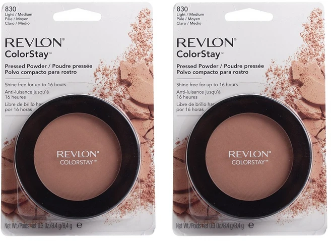 레브론 컬러스테이 프레스드 파우더, Light Medium, 2개 - 쿠팡