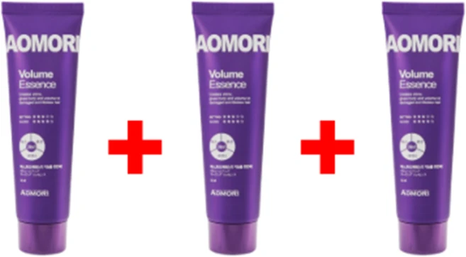 아오모리 볼륨에센스 미용실추천 휴대용 컬링에센스 소형, 40ml, 3개 - 쿠팡