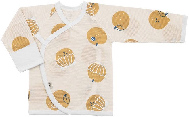 메르베 신생아 사계절 순면 쟈가드 배냇저고리