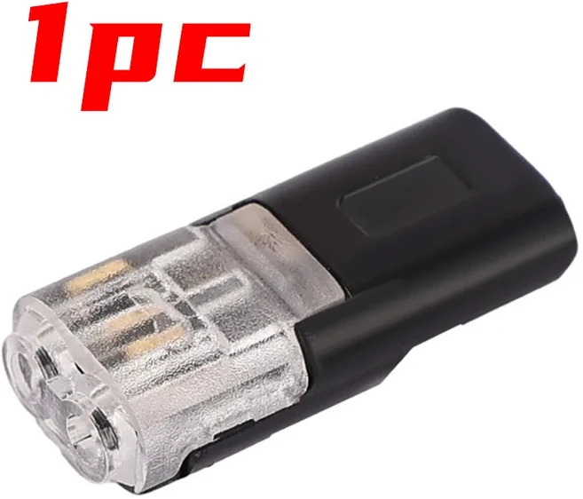 10A 300V ABS 케이블 범용 고속 전기 연결 클립 18-22AWG용 무스트립 터미널 블록 퀵 스플라이스 와이어 커, 03 1PC