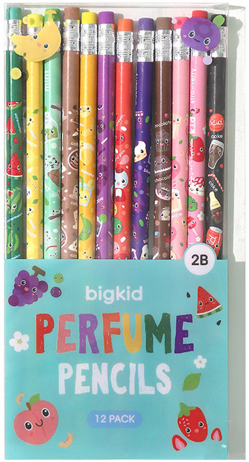빅키드 향기나는 2B 연필 세트 (12개입), 단품없음