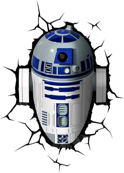 3DLightFX R2-D2 星際大戰 3D壁燈 夜燈 裝飾燈