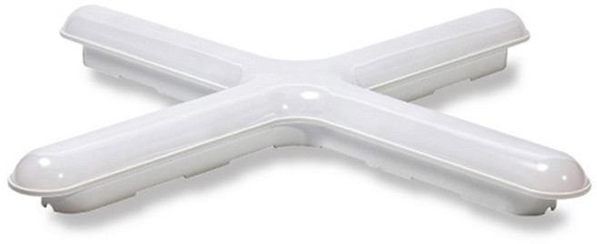 [번개표]LED 원형십자등 50W 주광색 금호전기, 1개, 1개