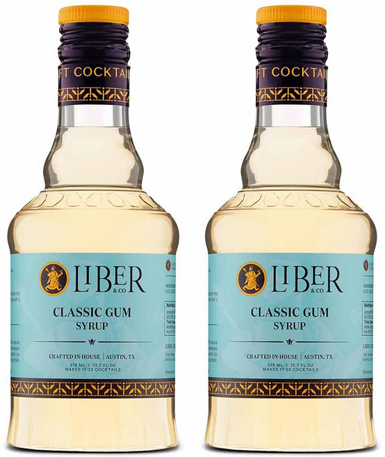 Liber & Co 리버앤코 클래식 검 시럽 375ml Gum Syrup 2개