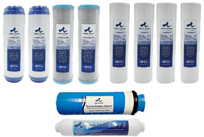 Aqua Care關心水 RO濾心組 多重過濾 確保飲用水的純淨與安全, 1個, 500G 直輸機適用