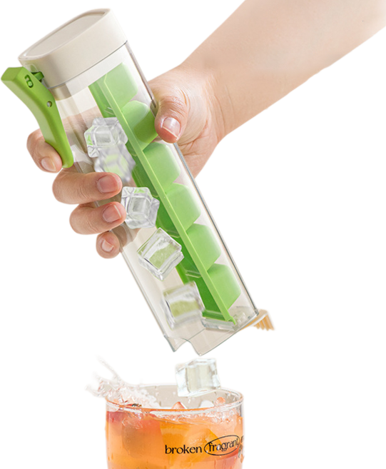 티오피 원터치 아이스 얼음 트레이 얼음틀, 그린, 1개