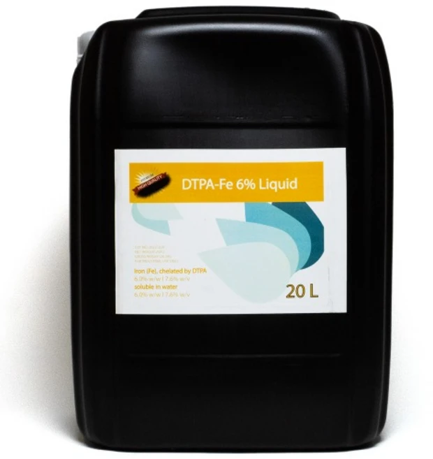 킬레이트 액상철 DTPA-Fe 6% - 킬레이트제 액체 비료 액비 20L, 1개 - 쿠팡