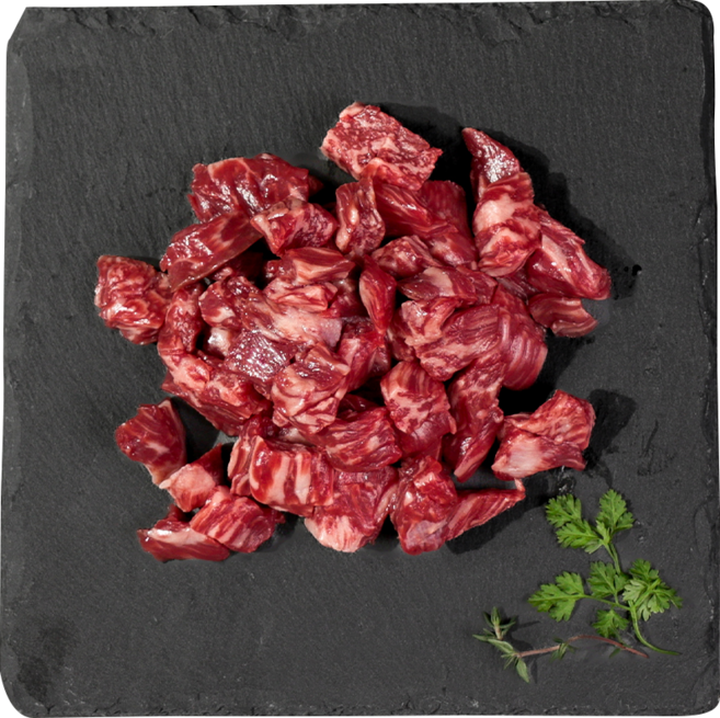 지인한우 무항생제 한우 1등급 세절국거리 (냉장) 300g 500g, 1개