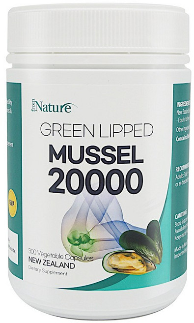 프롬네이쳐 뉴질랜드 초록홍합 20000, 1개, 300정