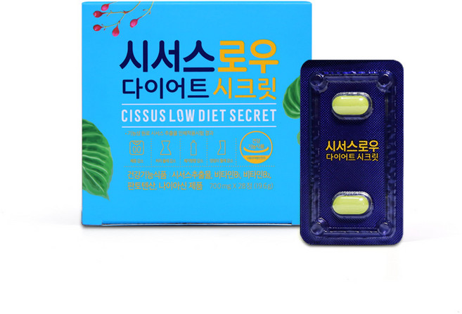 시서스 로우 다이어트 시크릿, 28정, 1개