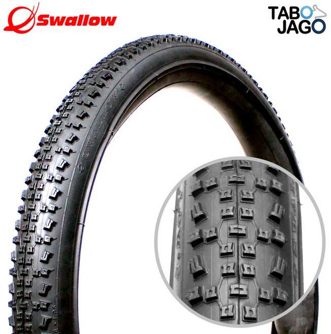 타보자고 27.5인치 자전거 타이어 27.5x1.95 (50-584) MTB 자전거 HS391, 1개