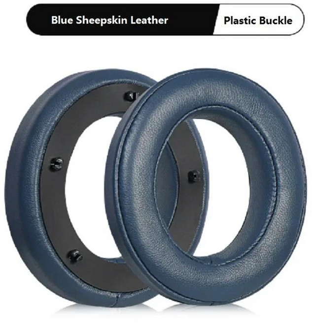 Focal Clear MG Pro Utopia Stellia Celestee HIFI 헤드폰 교체용 이어 패드 스폰지 커버 귀마개 쿠션, [07] Blue sheepskin